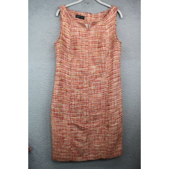 Talbots Tweed Sleeveless Midi Dress & Jacket-Size 14-Office-Career - Picture 6 of 16